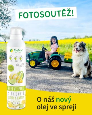 🌼 SOUTĚŽ na našem facebookovém profilu o nový ochucený olej ve spreji! 🍋 Hledáme ty nejpovedenější fotky z vašich jarních...